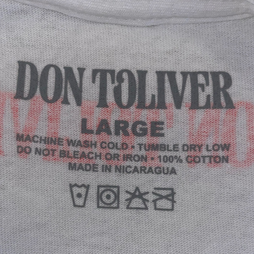 Don Toliver Lovesick Tour short sleeve cotton tee - Picture 3 of 5